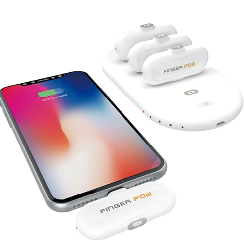 finger pow膠囊充電寶超薄磁吸小巧無(wú)線便攜移動(dòng)電源 禮品定制