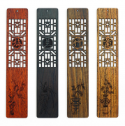 紅木書簽定制 創(chuàng)意中國風(fēng) 木質(zhì)工藝品 文創(chuàng)禮品定制
